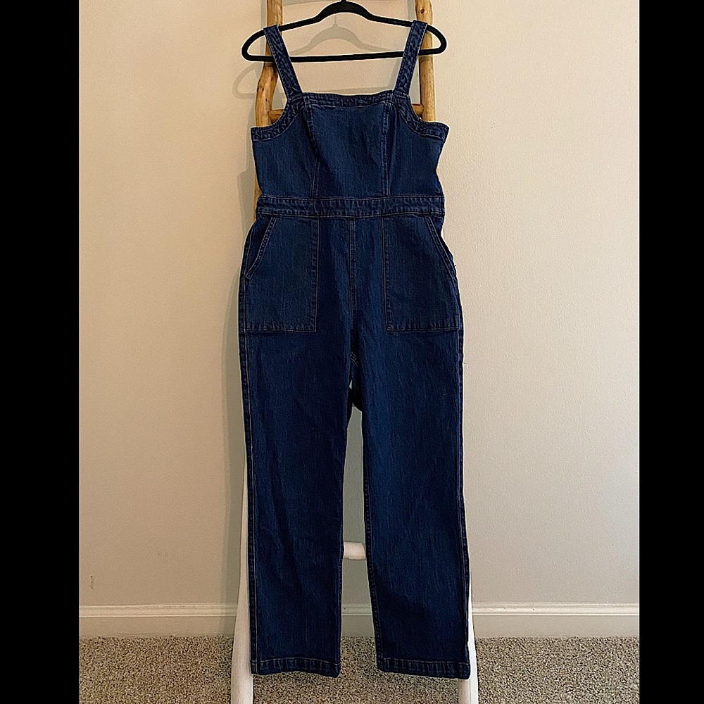 Size 10 J.Crew Jeans Denim Overalls